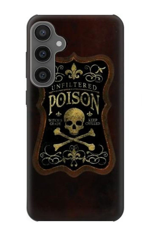 S2649 Unfiltered Poison Vintage Glass Bottle Case Cover Custodia per Samsung Galaxy S23 FE S2649 Unfiltered Poison Vintage Glass Bottle Case Cover Custodia per Samsung Galaxy S23 FE