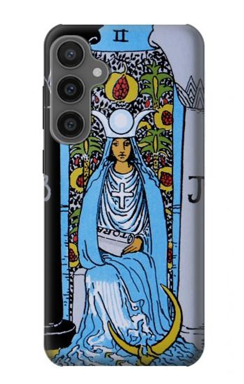 S2764 High Priestess Tarot Card Case Cover Custodia per Samsung Galaxy S23 FE S2764 High Priestess Tarot Card Case Cover Custodia per Samsung Galaxy S23 FE