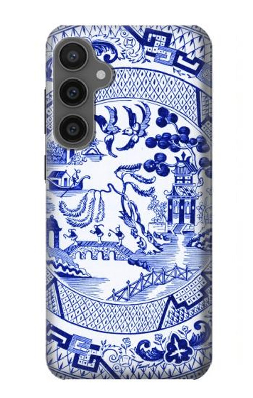 S2768 Willow Pattern Graphic Case Cover Custodia per Samsung Galaxy S23 FE