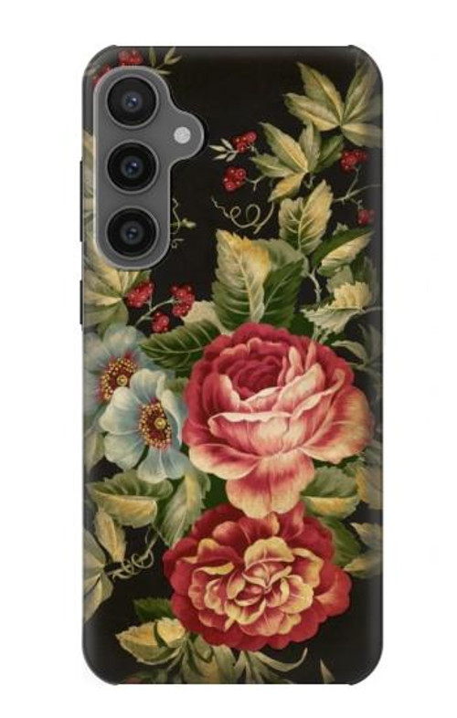 S3013 Vintage Antique Roses Case Cover Custodia per Samsung Galaxy S23 FE