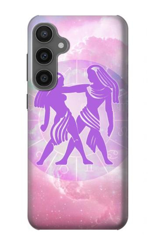 S3259 Zodiac Gemini Case Cover Custodia per Samsung Galaxy S23 FE