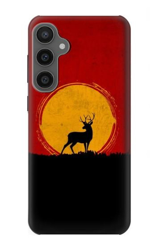 S3513 Deer Sunset Case Cover Custodia per Samsung Galaxy S23 FE