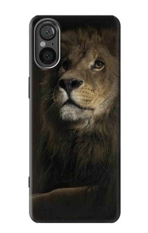 S0472 Lion Case Cover Custodia per Sony Xperia 5 V