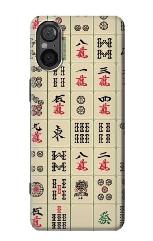 S0802 Mahjong Case Cover Custodia per Sony Xperia 5 V S0802 Mahjong Case Cover Custodia per Sony Xperia 5 V