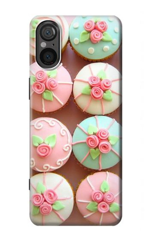S1718 Yummy Cupcakes Case Cover Custodia per Sony Xperia 5 V
