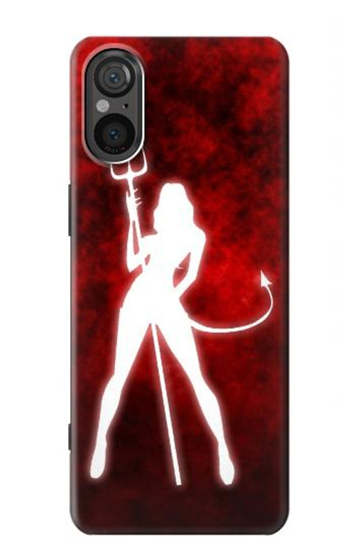 S2455 Sexy Devil Girl Case Cover Custodia per Sony Xperia 5 V