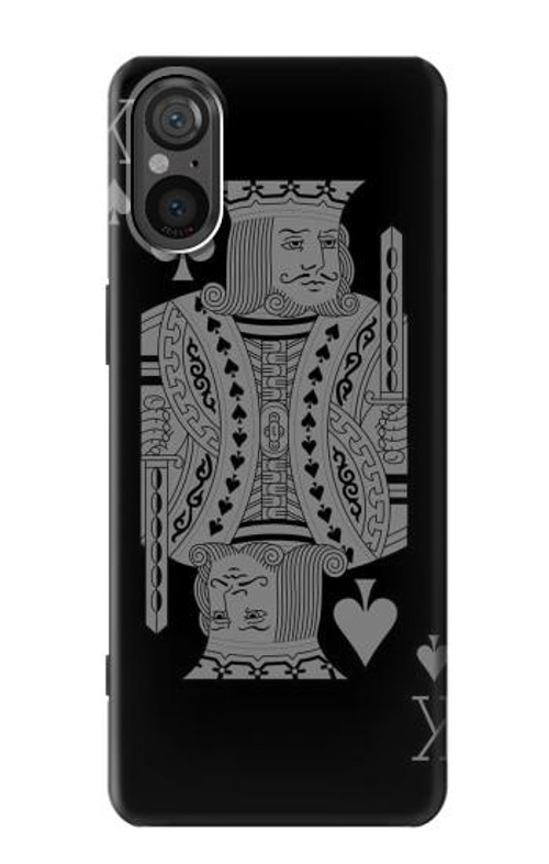 S3520 Black King Spade Case Cover Custodia per Sony Xperia 5 V