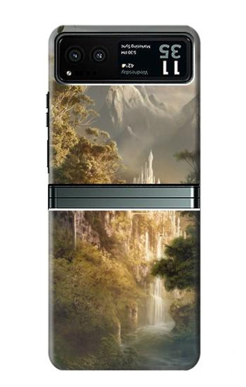 S0408 Fantasy Art Case Cover Custodia per Motorola Razr 40