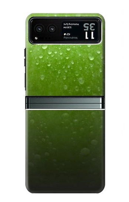 S2475 Green Apple Texture Seamless Case Cover Custodia per Motorola Razr 40 S2475 Green Apple Texture Seamless Case Cover Custodia per Motorola Razr 40