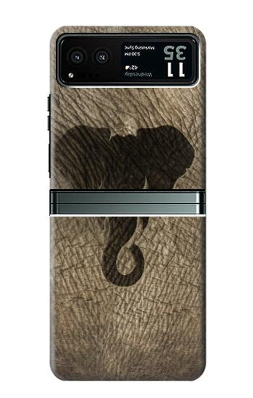 S2516 Elephant Skin Graphic Printed Case Cover Custodia per Motorola Razr 40