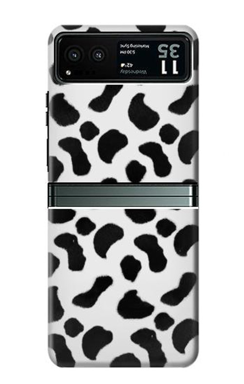 S2728 Dalmatians Texture Case Cover Custodia per Motorola Razr 40 S2728 Dalmatians Texture Case Cover Custodia per Motorola Razr 40