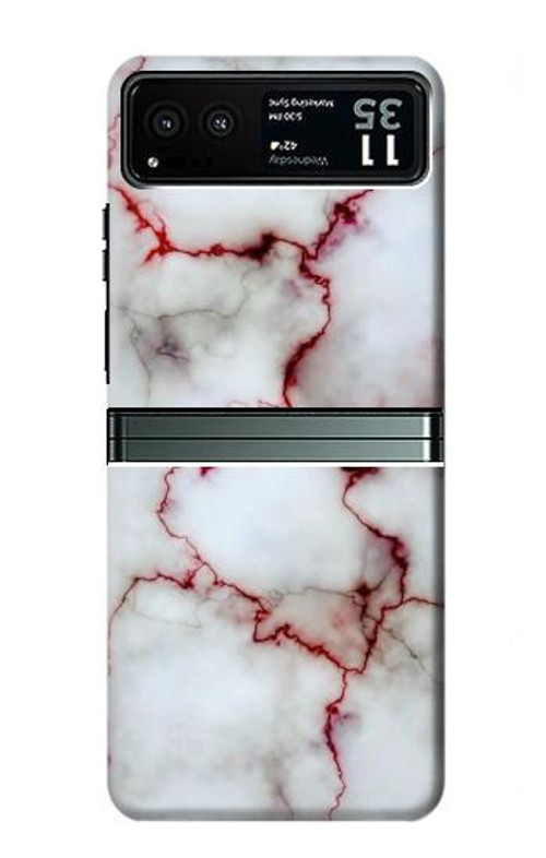 S2920 Bloody Marble Case Cover Custodia per Motorola Razr 40