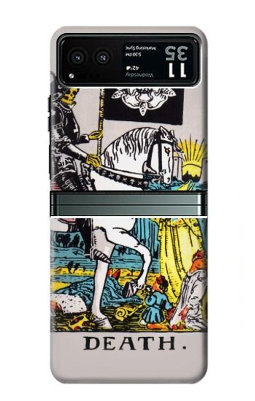 S3008 Tarot Card Death Case Cover Custodia per Motorola Razr 40