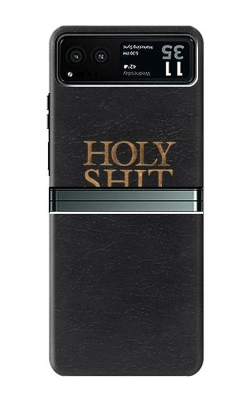 S3166 Funny Holy Shit Case Cover Custodia per Motorola Razr 40