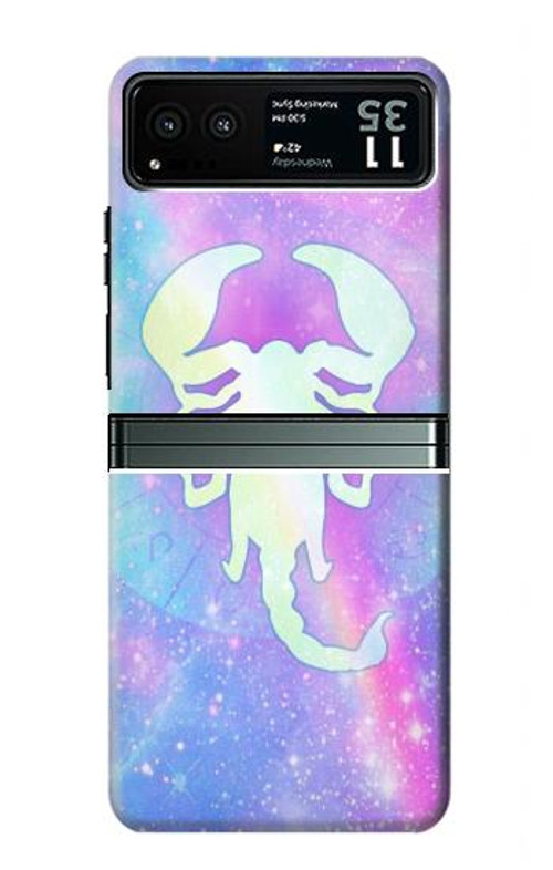 S3267 Zodiac Scorpio Case Cover Custodia per Motorola Razr 40