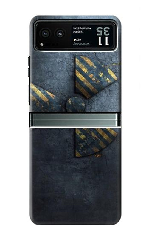 S3438 Danger Radioactive Case Cover Custodia per Motorola Razr 40