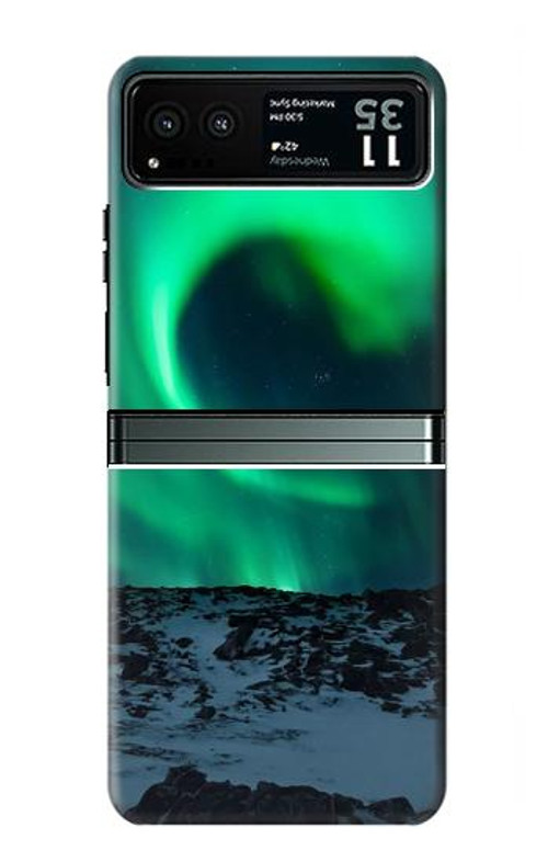 S3667 Aurora Northern Light Case Cover Custodia per Motorola Razr 40