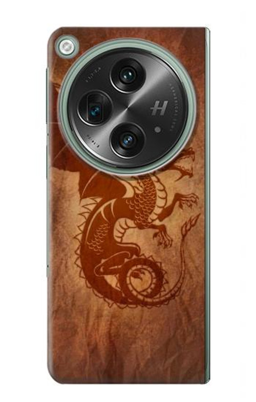 S3086 Red Dragon Tattoo Case Cover Custodia per OnePlus OPEN