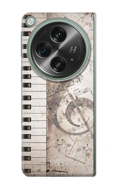 S3390 Music Note Case Cover Custodia per OnePlus OPEN