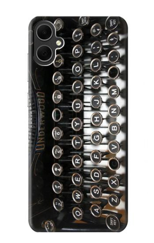 S0620 Typewriter Case Cover Custodia per Samsung Galaxy A05