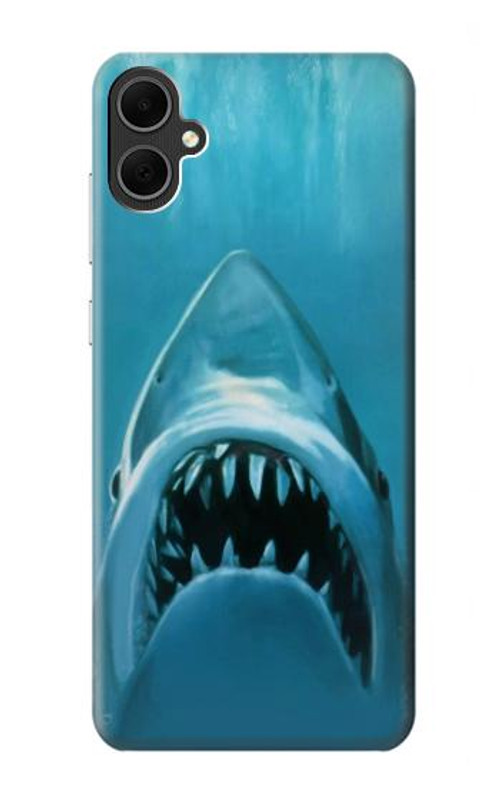 S0830 White Shark Case Cover Custodia per Samsung Galaxy A05