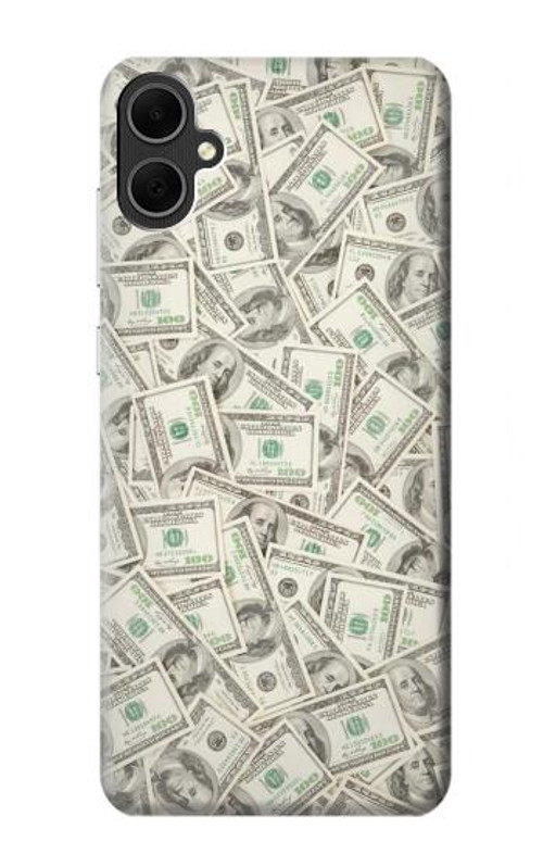 S2077 Money Dollar Banknotes Case Cover Custodia per Samsung Galaxy A05 S2077 Money Dollar Banknotes Case Cover Custodia per Samsung Galaxy A05