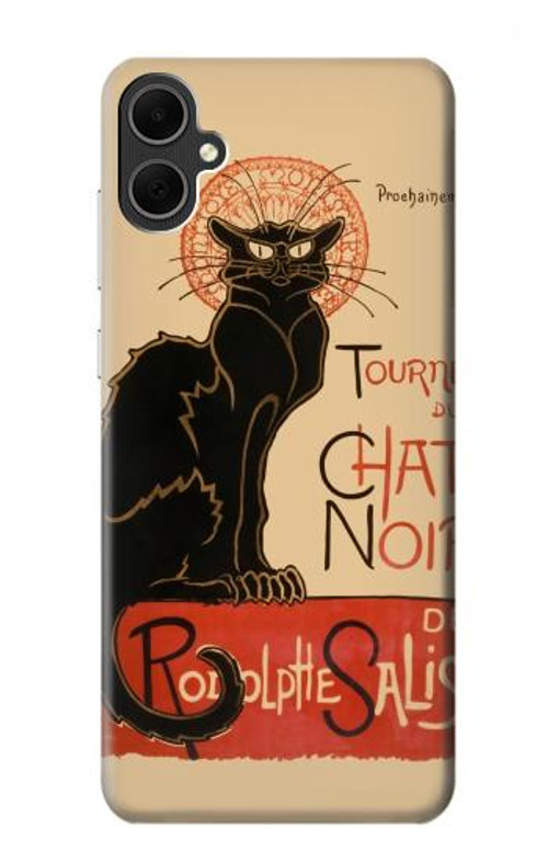 S2739 Chat Noir Black Cat Vintage Case Cover Custodia per Samsung Galaxy A05 S2739 Chat Noir Black Cat Vintage Case Cover Custodia per Samsung Galaxy A05