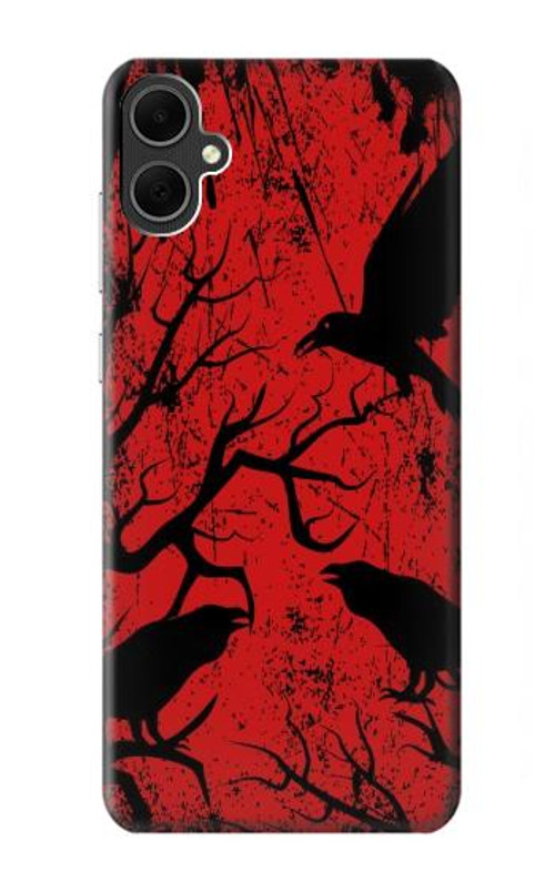 S3325 Crow Black Blood Tree Case Cover Custodia per Samsung Galaxy A05