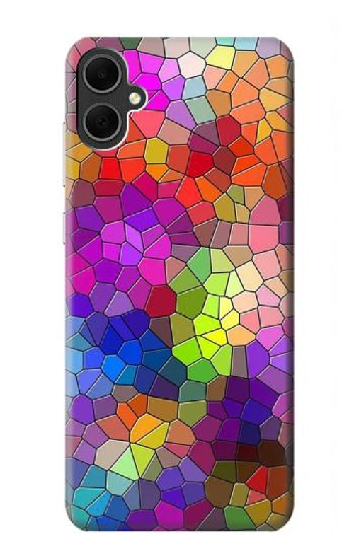 S3677 Colorful Brick Mosaics Case Cover Custodia per Samsung Galaxy A05