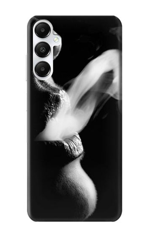 S0917 Sexy Lip Girl Smoking Case Cover Custodia per Samsung Galaxy A05s