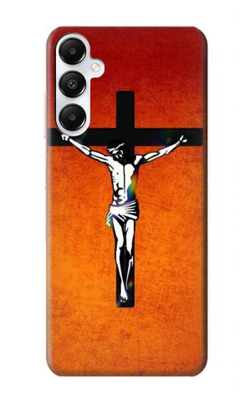 S2421 Jesus Christ On The Cross Case Cover Custodia per Samsung Galaxy A05s