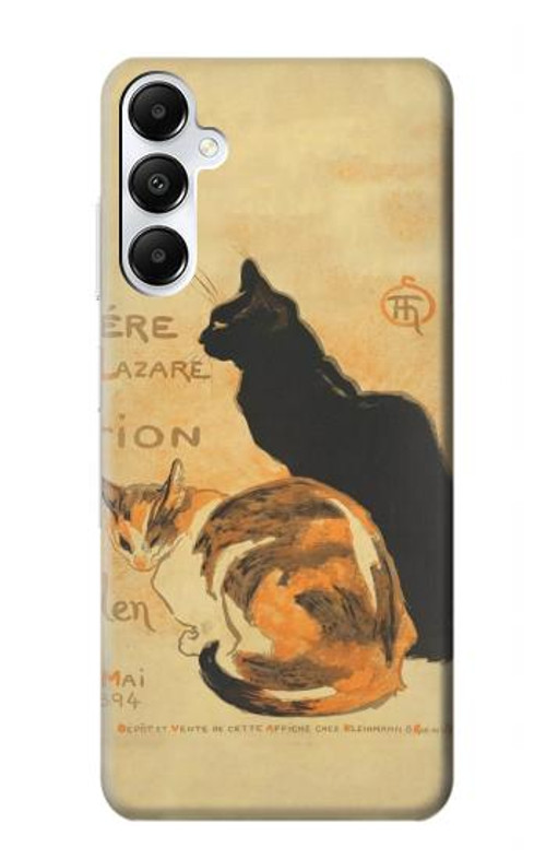 S3229 Vintage Cat Poster Case Cover Custodia per Samsung Galaxy A05s