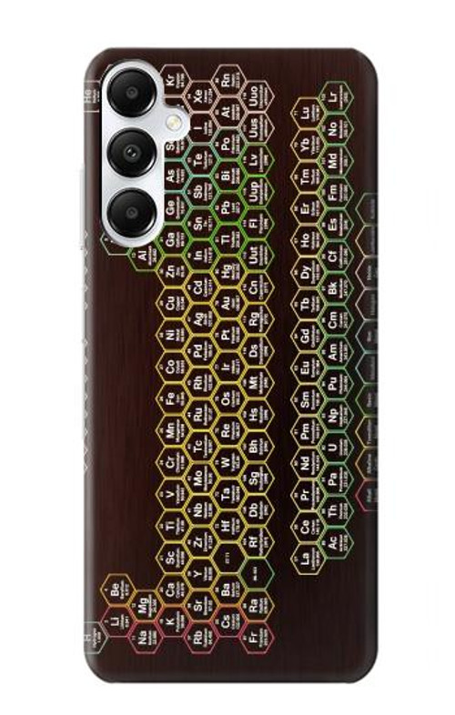 S3544 Neon Honeycomb Periodic Table Case Cover Custodia per Samsung Galaxy A05s