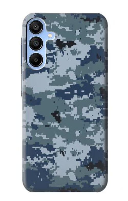 S2346 Navy Camo Camouflage Graphic Case Cover Custodia per Samsung Galaxy A15 5G