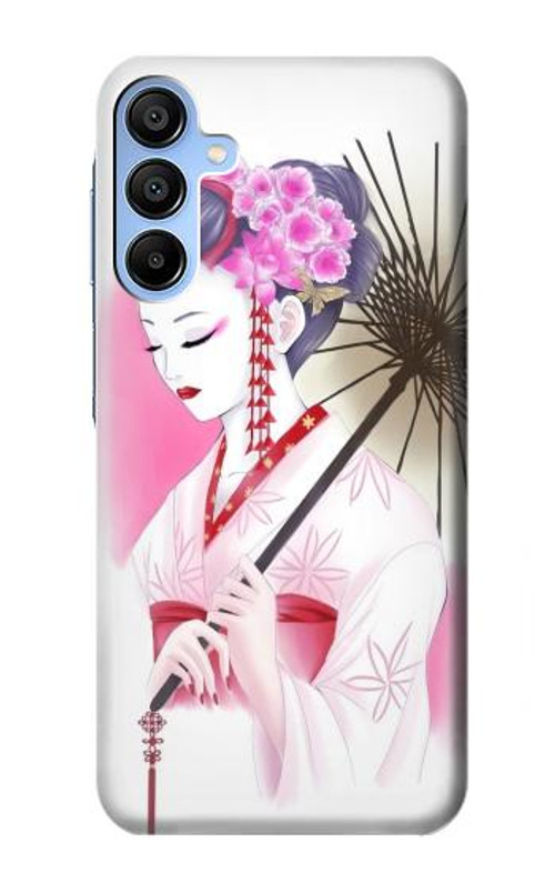 S2579 Japanese Traditional Geisha Kimono Case Cover Custodia per Samsung Galaxy A15 5G