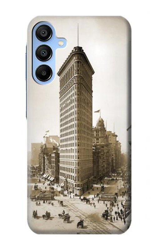 S3046 Old New York Flatiron Building Case Cover Custodia per Samsung Galaxy A15 5G