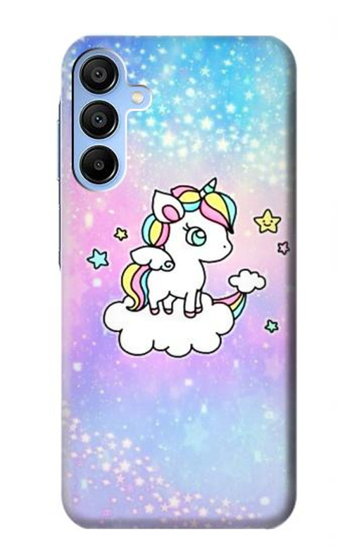 S3256 Cute Unicorn Cartoon Case Cover Custodia per Samsung Galaxy A15 5G