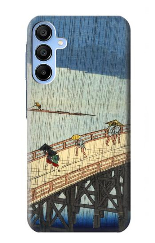 S3347 Utagawa Hiroshige Sudden shower Case Cover Custodia per Samsung Galaxy A15 5G