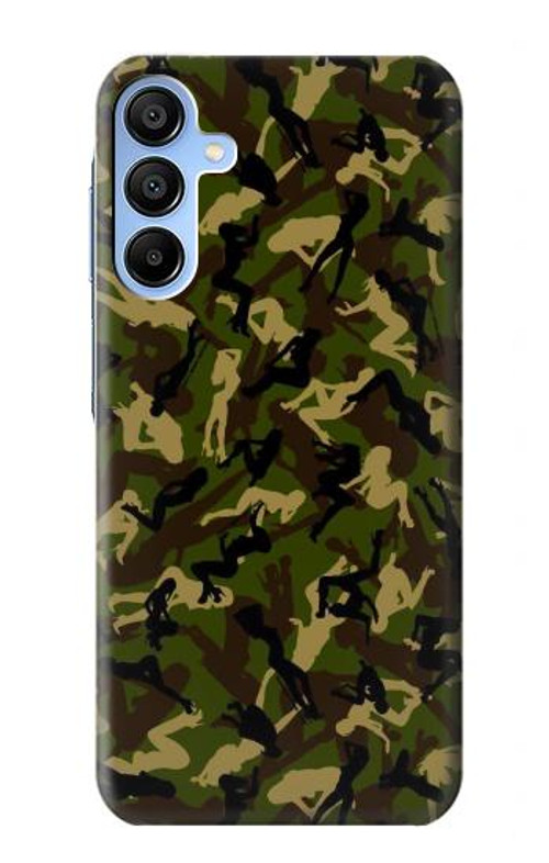 S3356 Sexy Girls Camo Camouflage Case Cover Custodia per Samsung Galaxy A15 5G