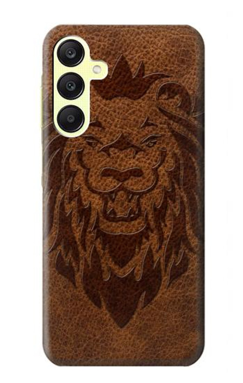 S2529 Leo Zodiac Tattoo Brown Graphic Print Case Cover Custodia per Samsung Galaxy A25 5G S2529 Leo Zodiac Tattoo Brown Graphic Print Case Cover Custodia per Samsung Galaxy A25 5G