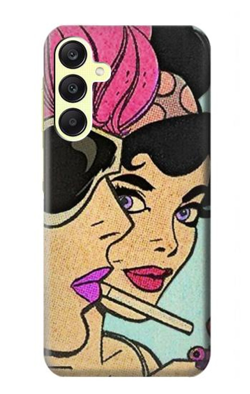 S3171 Girls Pop Art Case Cover Custodia per Samsung Galaxy A25 5G