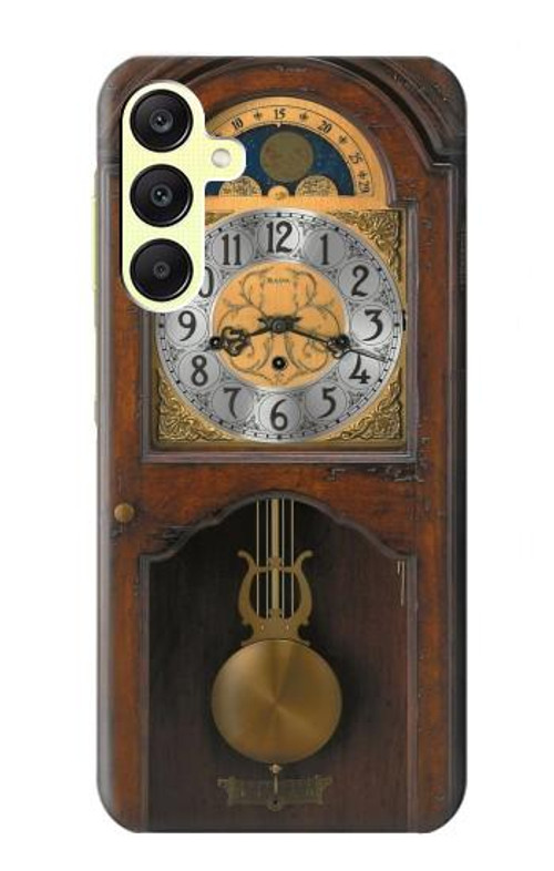 S3173 Grandfather Clock Antique Wall Clock Case Cover Custodia per Samsung Galaxy A25 5G S3173 Grandfather Clock Antique Wall Clock Case Cover Custodia per Samsung Galaxy A25 5G