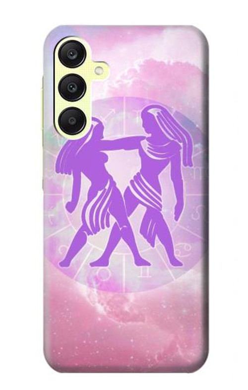 S3259 Zodiac Gemini Case Cover Custodia per Samsung Galaxy A25 5G