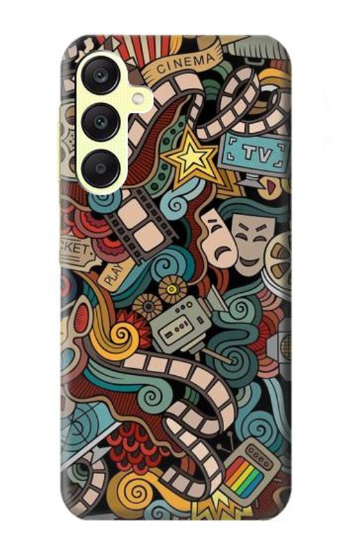 S3480 Movie Acting Entertainment Case Cover Custodia per Samsung Galaxy A25 5G S3480 Movie Acting Entertainment Case Cover Custodia per Samsung Galaxy A25 5G