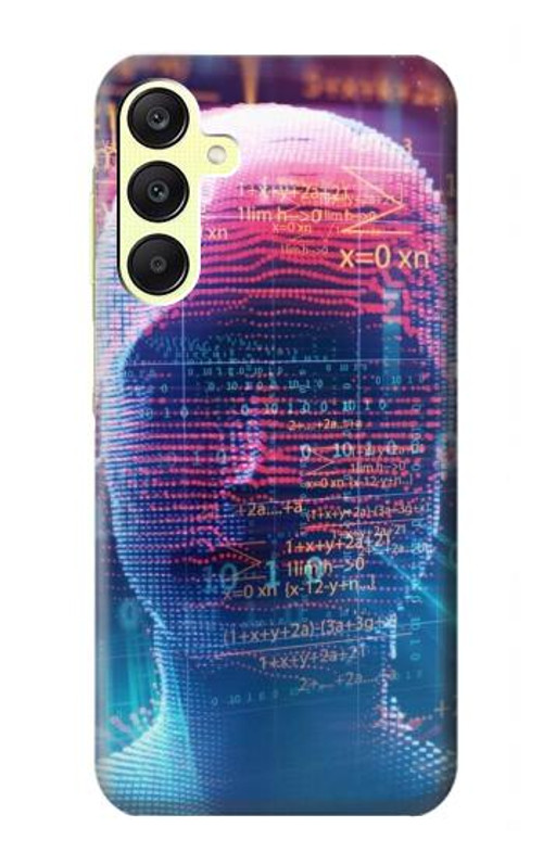 S3800 Digital Human Face Case Cover Custodia per Samsung Galaxy A25 5G