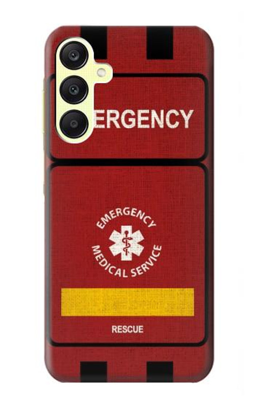 S3957 Emergency Medical Service Case Cover Custodia per Samsung Galaxy A25 5G