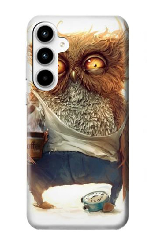 S1133 Wake up Owl Case Cover Custodia per Samsung Galaxy A35 5G S1133 Wake up Owl Case Cover Custodia per Samsung Galaxy A35 5G