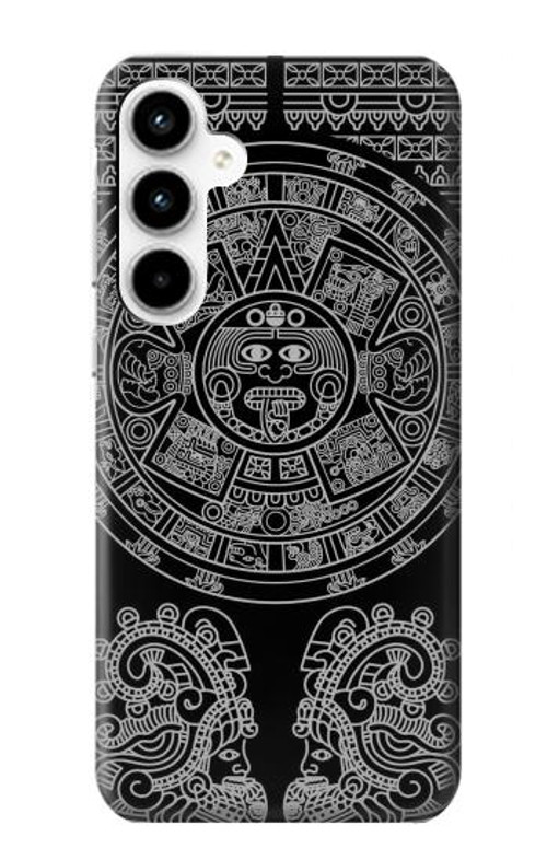 S1838 Mayan Pattern Case Cover Custodia per Samsung Galaxy A35 5G