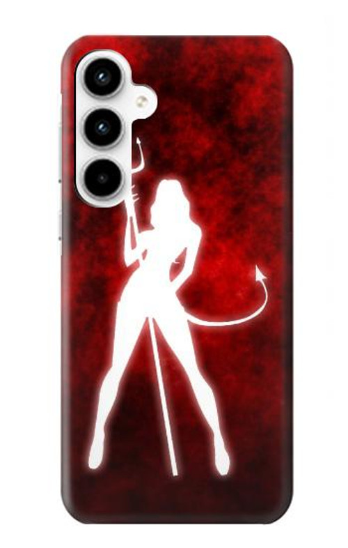 S2455 Sexy Devil Girl Case Cover Custodia per Samsung Galaxy A35 5G