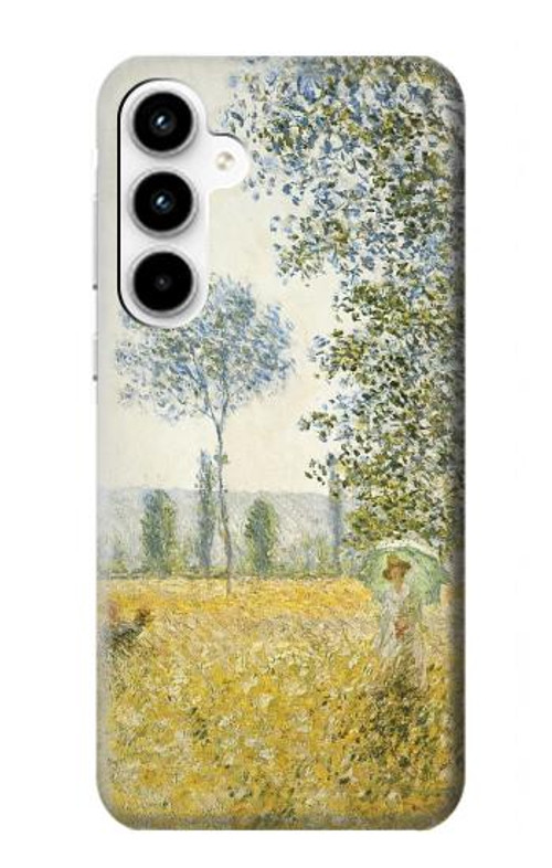 S2682 Claude Monet Fields In Spring Case Cover Custodia per Samsung Galaxy A35 5G
